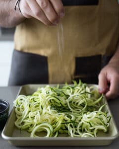 How to Make Perfect Zucchini Noodles Primal Gourmet Whole30 Paleo Easy